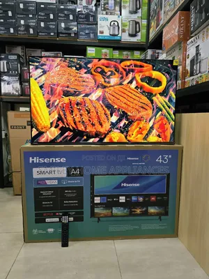Hisense New Look 43a4qs A4series 1080p Full-Hd 43inches Vidaa Smart Tv