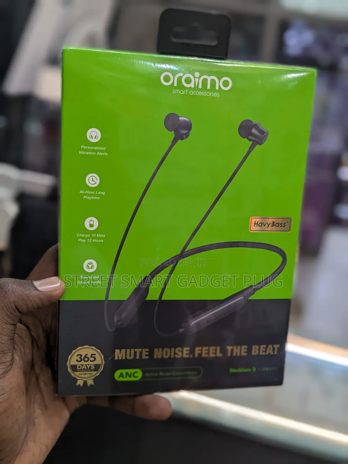 Oraimo Necklace 5 Bluetooth Neckban