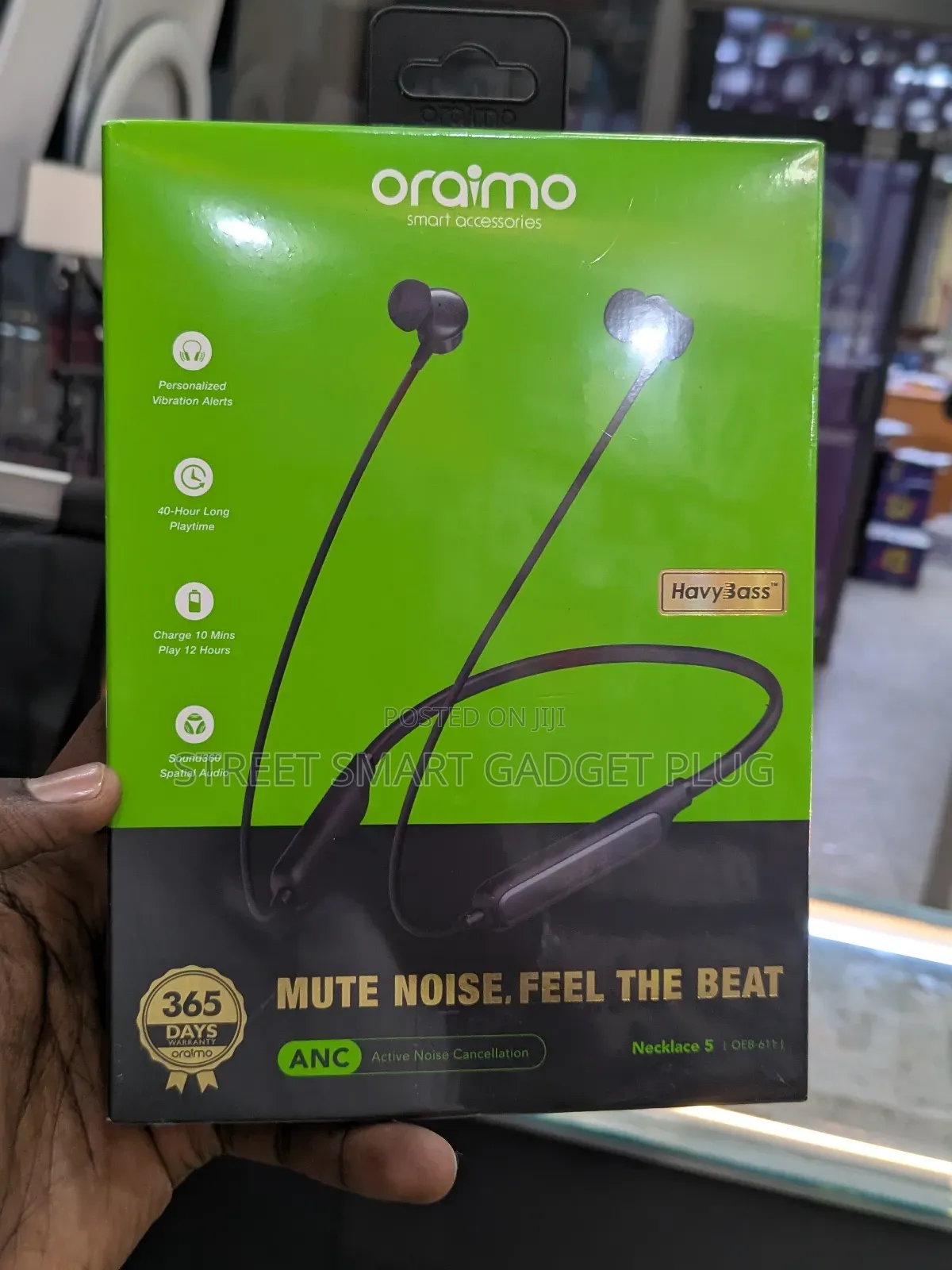 Oraimo Necklace 5 Bluetooth Neckban