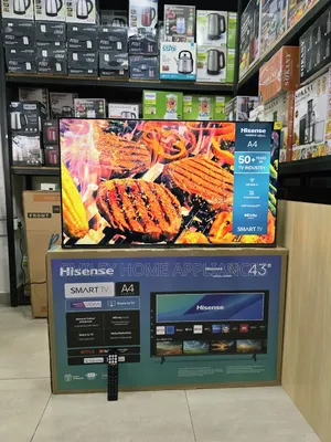 Brand New Hisense 43a4qs 43inches Smart With a Slick Remote Design