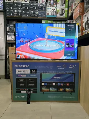 New Look A4 Series Hisense 43inches 43a4qs Vidaa Smart Tv at Discount