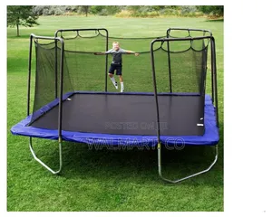 4m X 4m Square Strong Kids Trampoline