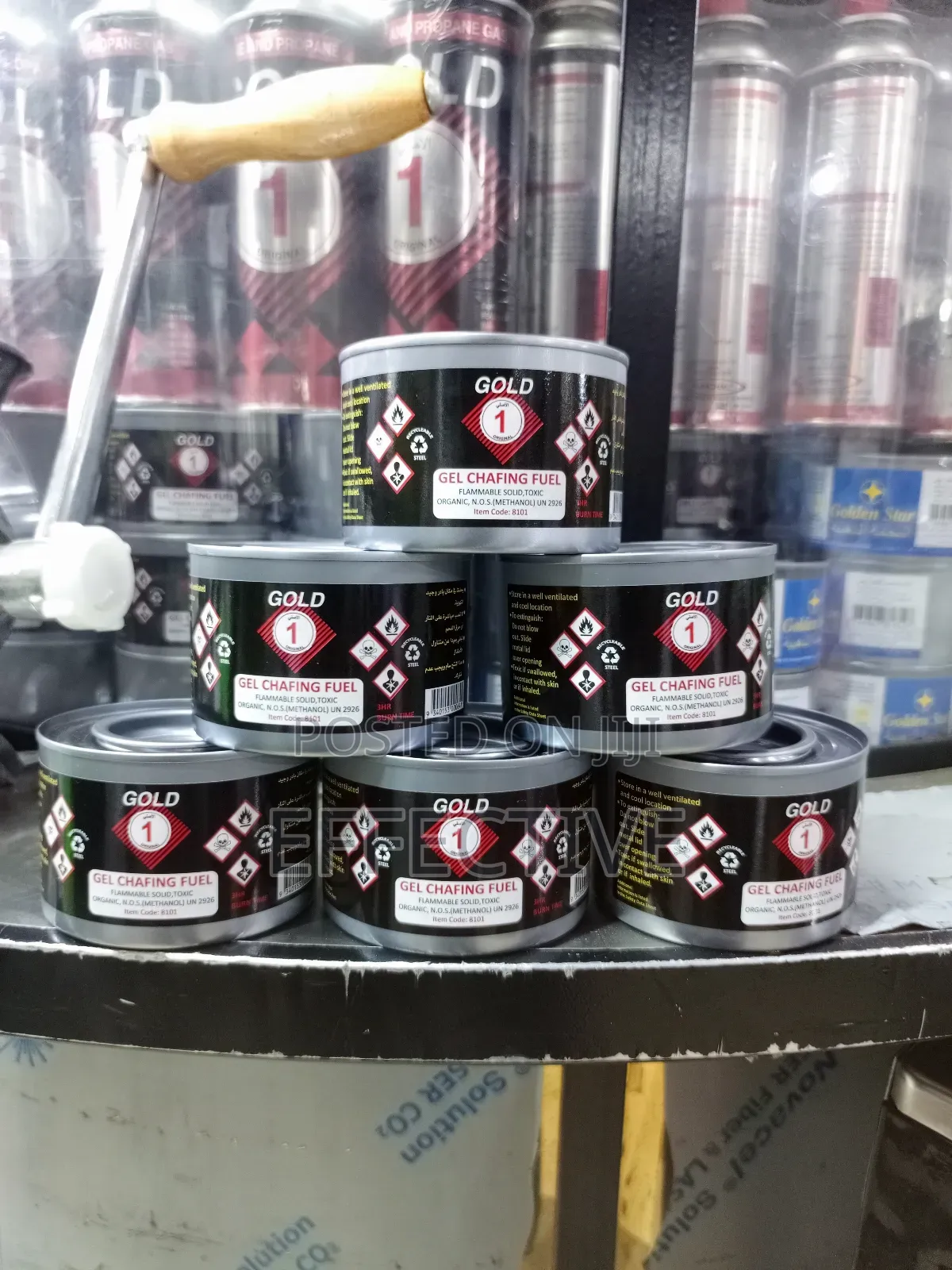 Gold No. 1 Gel Chafing Fuel Cans