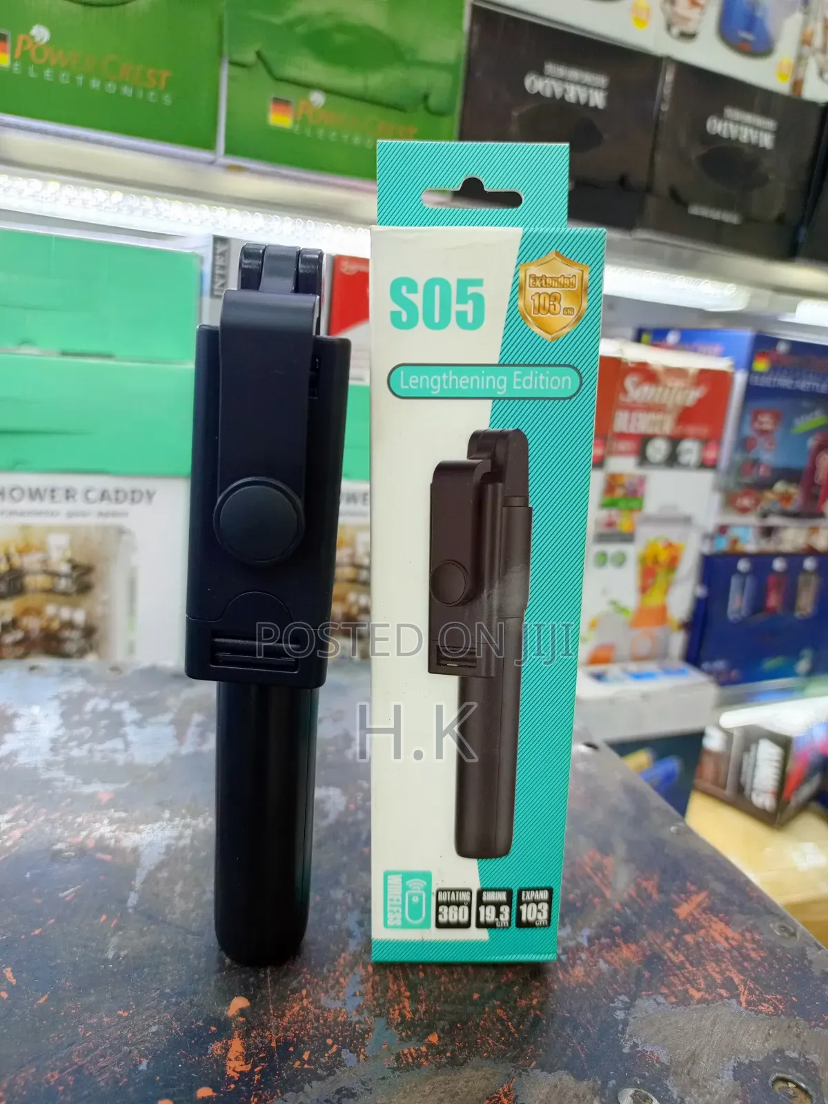 Wireless Bt Remote Multifunctional Selfie Stick