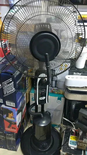 Mist Pedestal Fan | High-Speed,