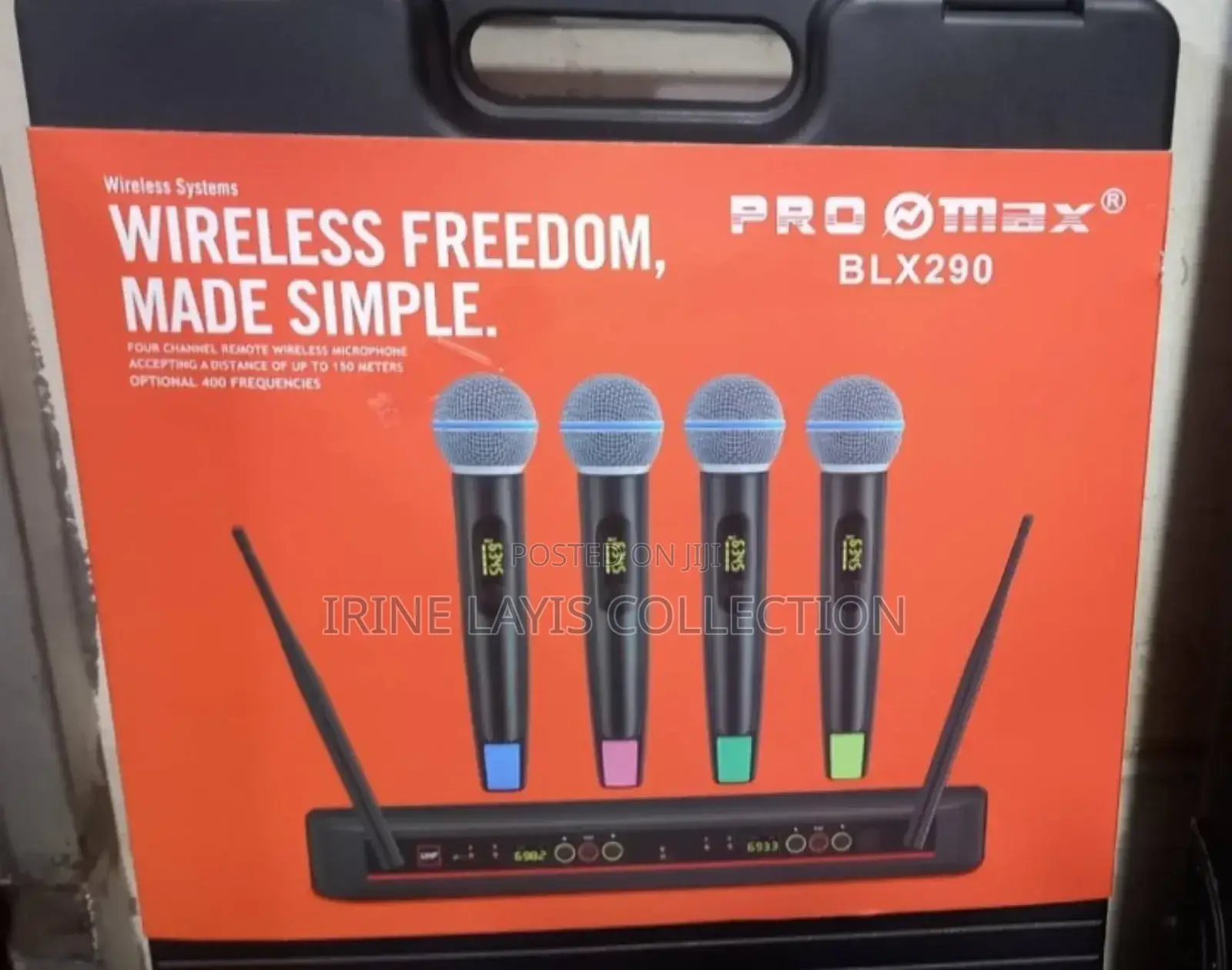 Pro Max Blx290remote Wireless Microphone System.