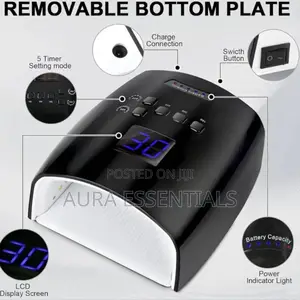 Unique Uv Led Nail Lamp Rechargeable, Cordles