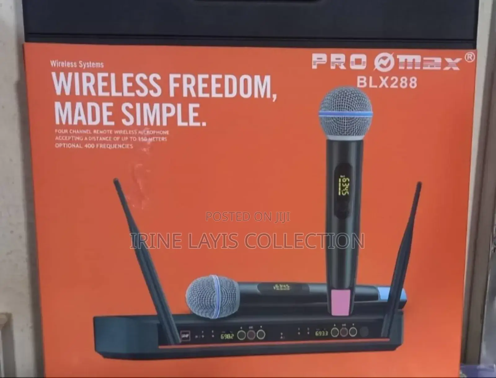 JBL PRX 2200 Wireless Microphone System.