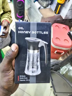 130ml Oil and Honey Multipurpose Acrylic Dispenser Bottle