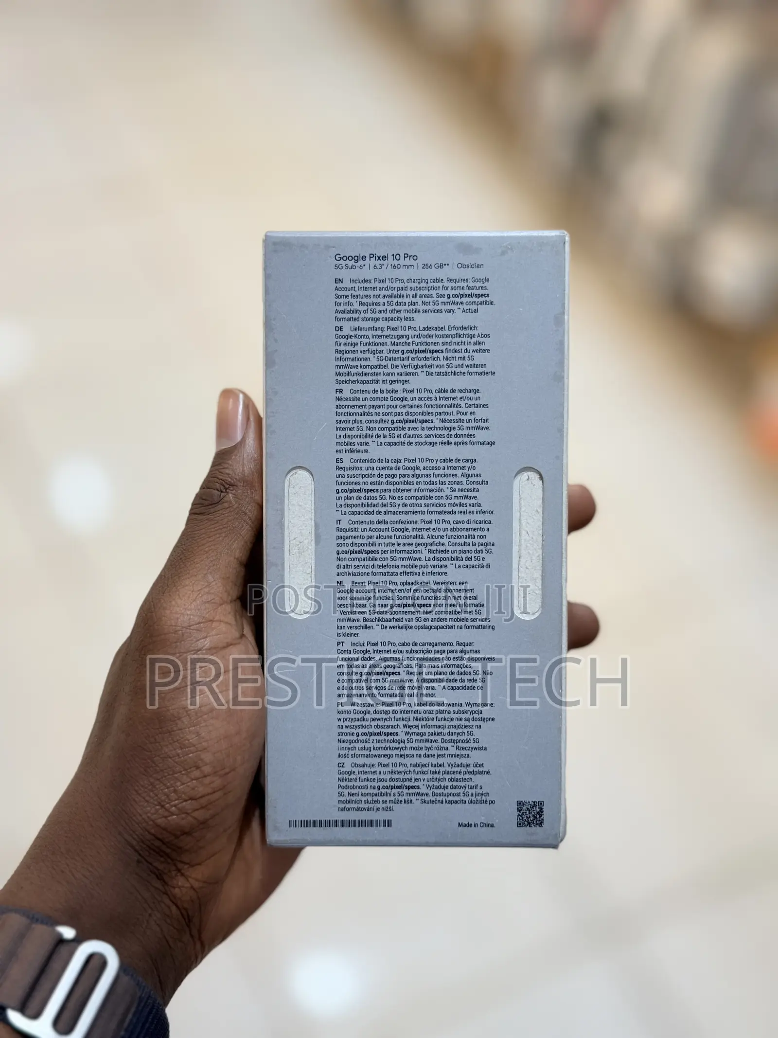 New Google Pixel 10 Pro 256 GB Black