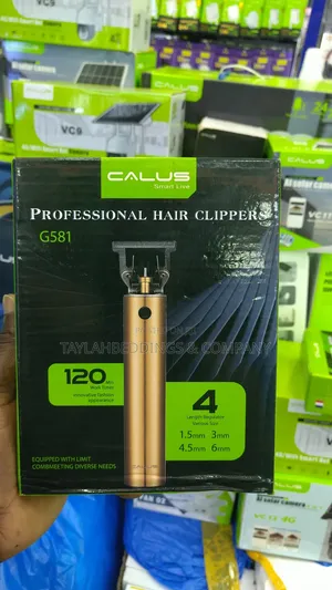 Calus Professional Hair Clipper (Gold)