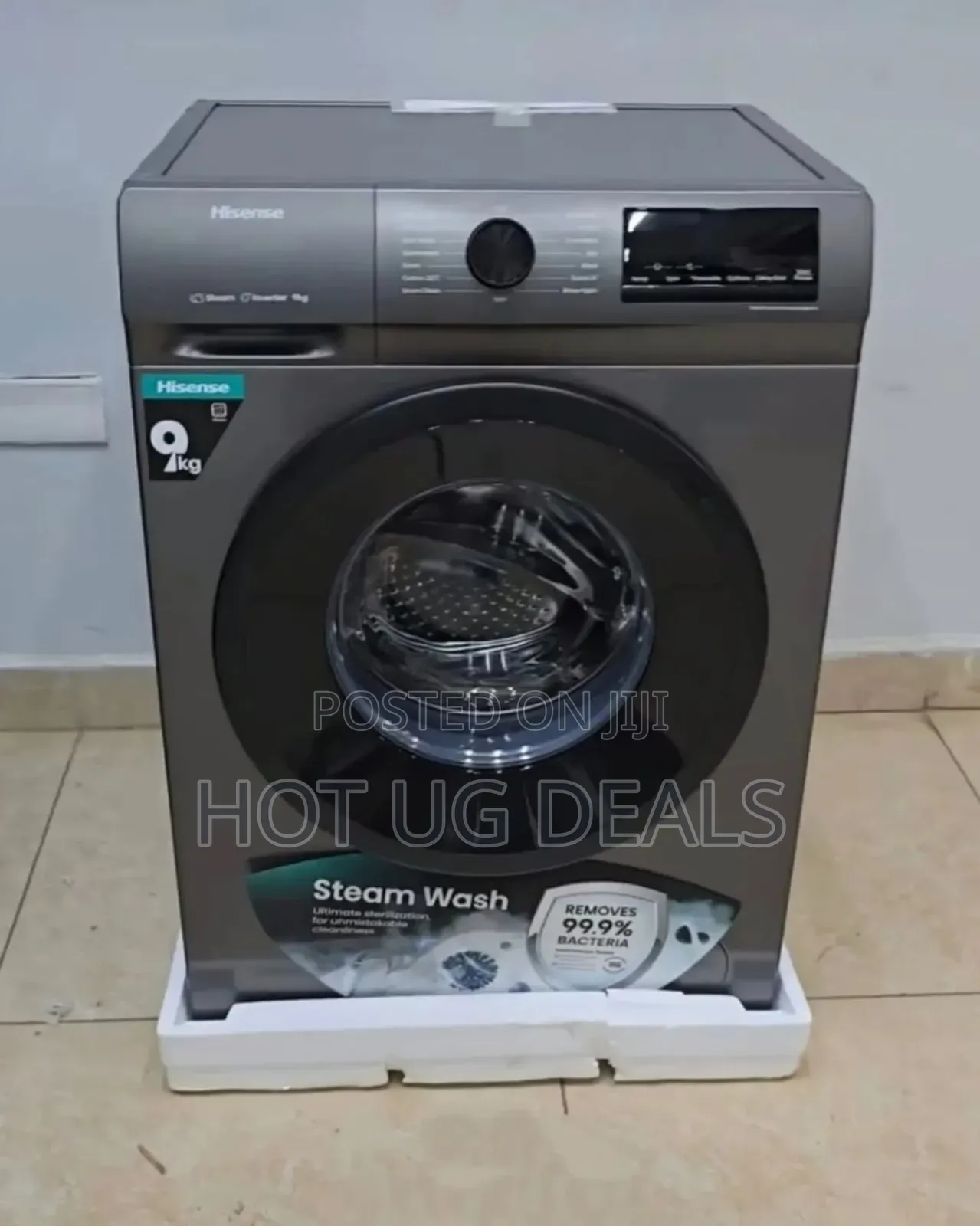Hisense 9kg Automatic Front Loading Washing Machine - [2yrs Wrnty]