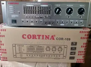 Cortina Cor-109 Stereo Mixing Amplifier.