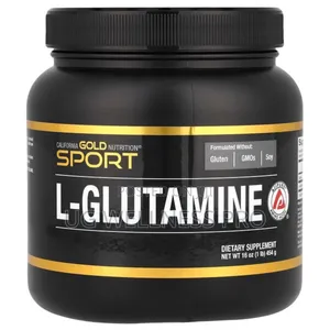 California Gold Nutrition, Sport, L-Glutamine Powder, Ajipure, 454g