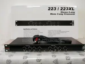 DBX 223xl Stereo 2-Way/Mono 3-Way Crossover,