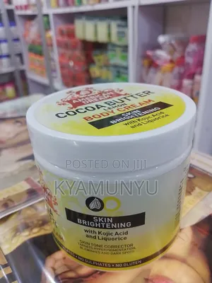 American Dream Cocoa Butter Lemon With Kojic Cream