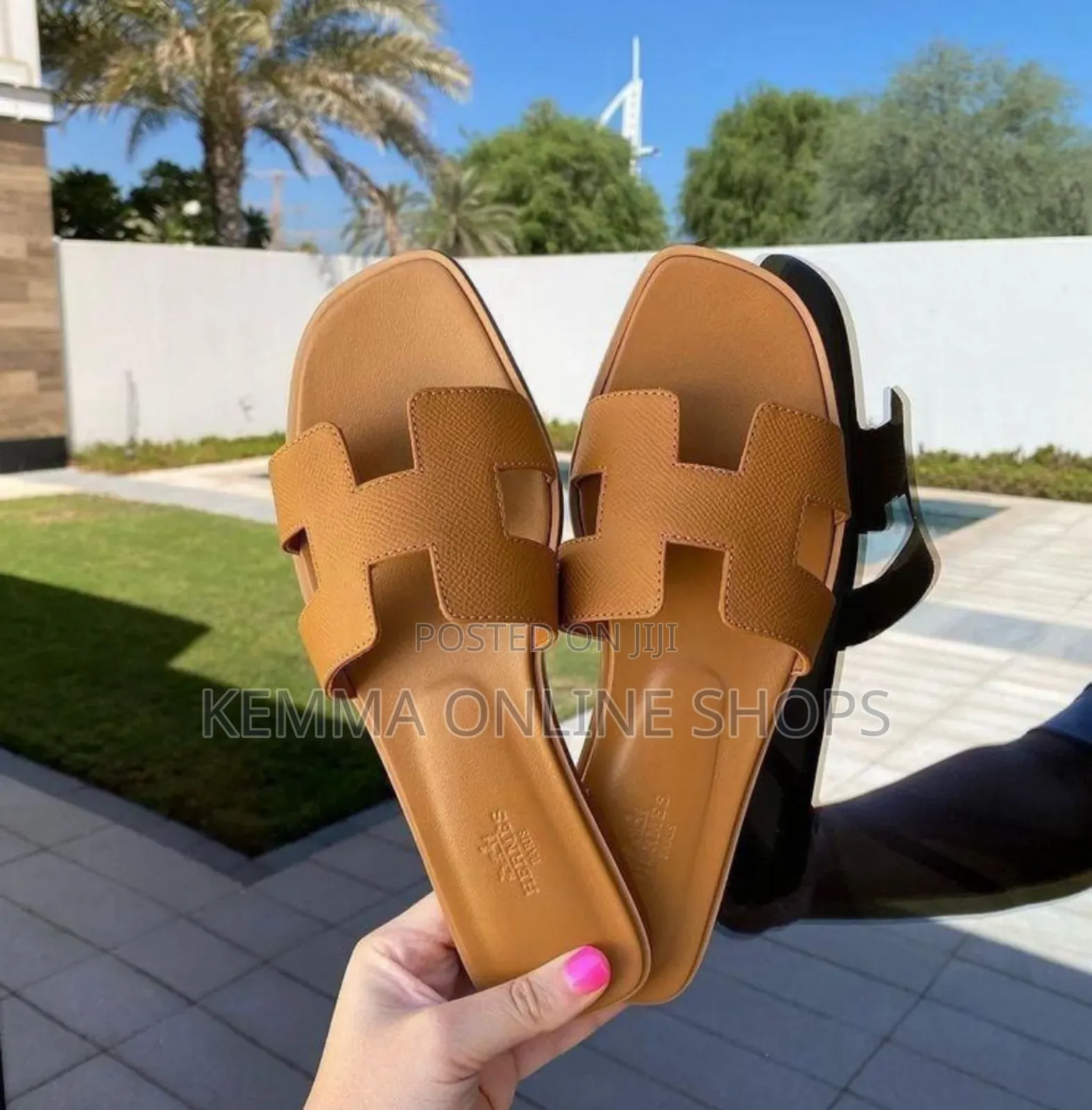 Hermes Flat Sandals