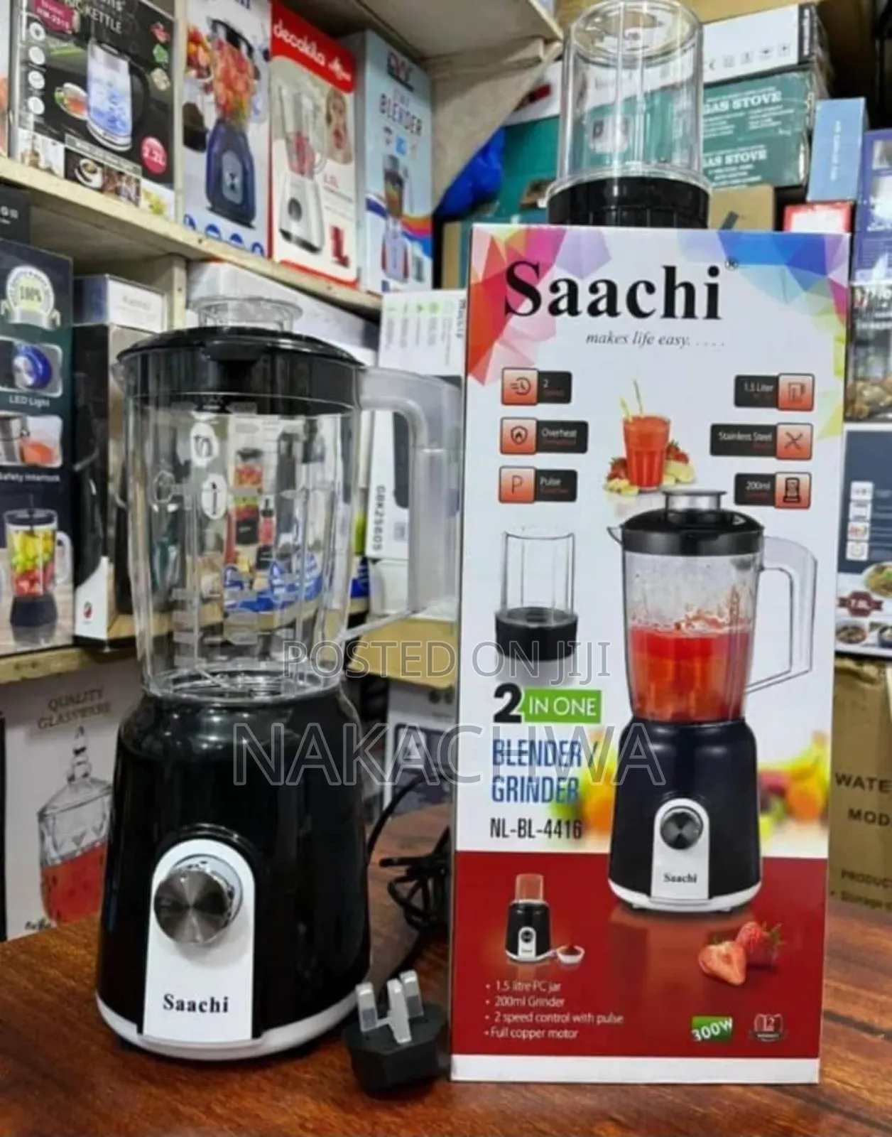 Its An Original Saachi Blender Of 1.2 Litres