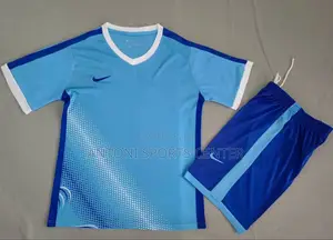 Nike Jersey Yellow and Light Blue Color