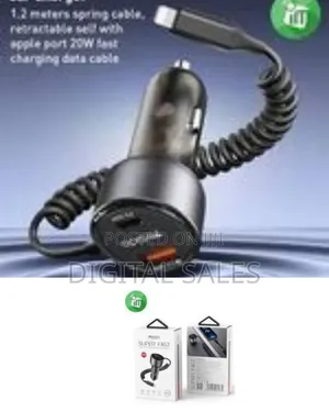 Yesido Y57 50w Cell Phone Super Fast Car Charger Included
