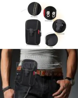 Tactical Molle Pouch Phone Belt Bag, Waist Belt Bag With Cell Phone