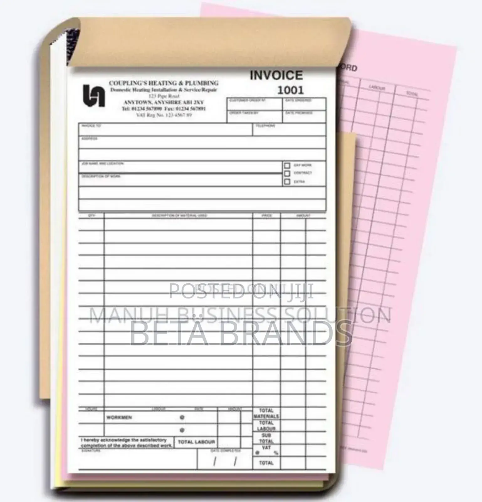 Receipt Books