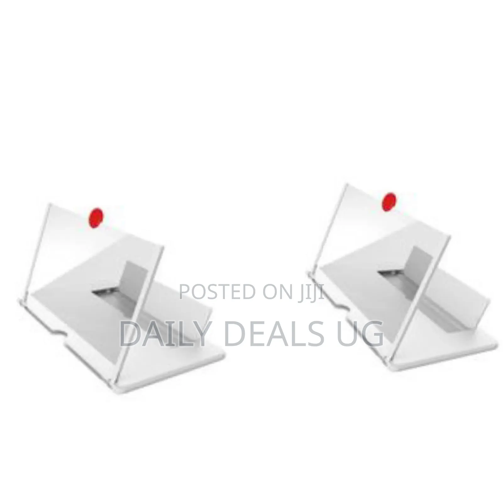 Mobile Phone Screen Magnifier, Amplifier With Holder Stand, White