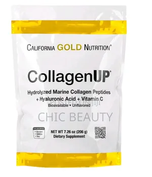 California Gold Collagen Hydrolyzed Marine, Peptides, Hyaluronic 206g