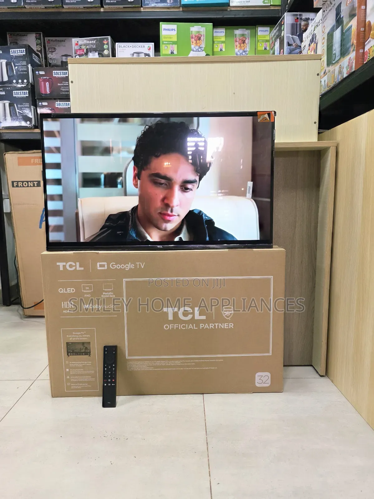 TCL 32inches 1080p Qled Quantum Dot Display Google Android Tv