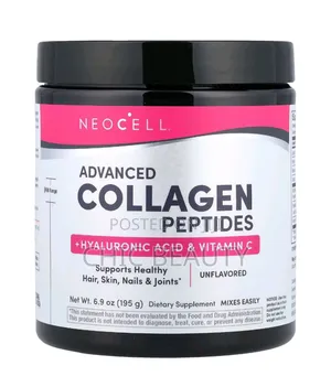 Neocell Advanced Collagen Peptides Hyaluronic Acid Vitamin C 195g