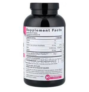 Neocell Grassfed Collagen Peptides, Vitamin C Biotin 270 Tablets
