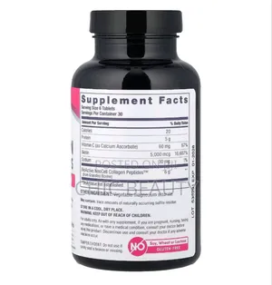 Neocell Grassfed Collagen Peptides Vitamin C and Biotin 180 Tablets