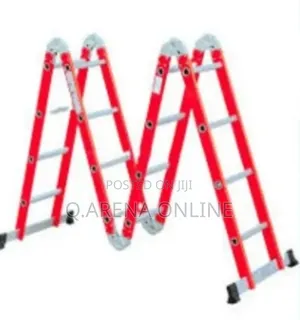 Folding Multifunctional Fibreglass Ladder 4by3, 4by4, 4by5,