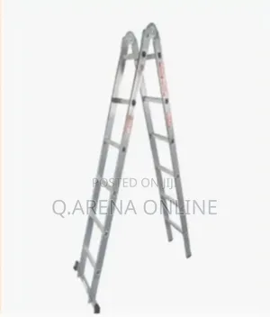 Double Sided Folding Ladder Aluminium