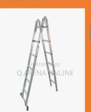 Double Sided Folding Ladder Aluminium