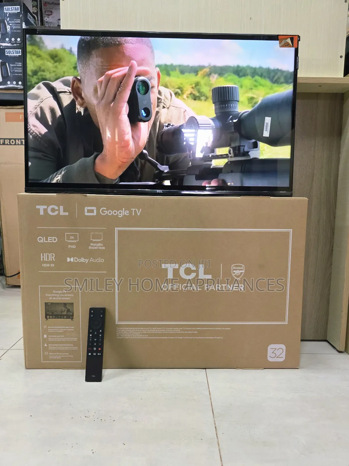 Newlook 32inches TCL Google Android Qled Display Tv at 20% Discount