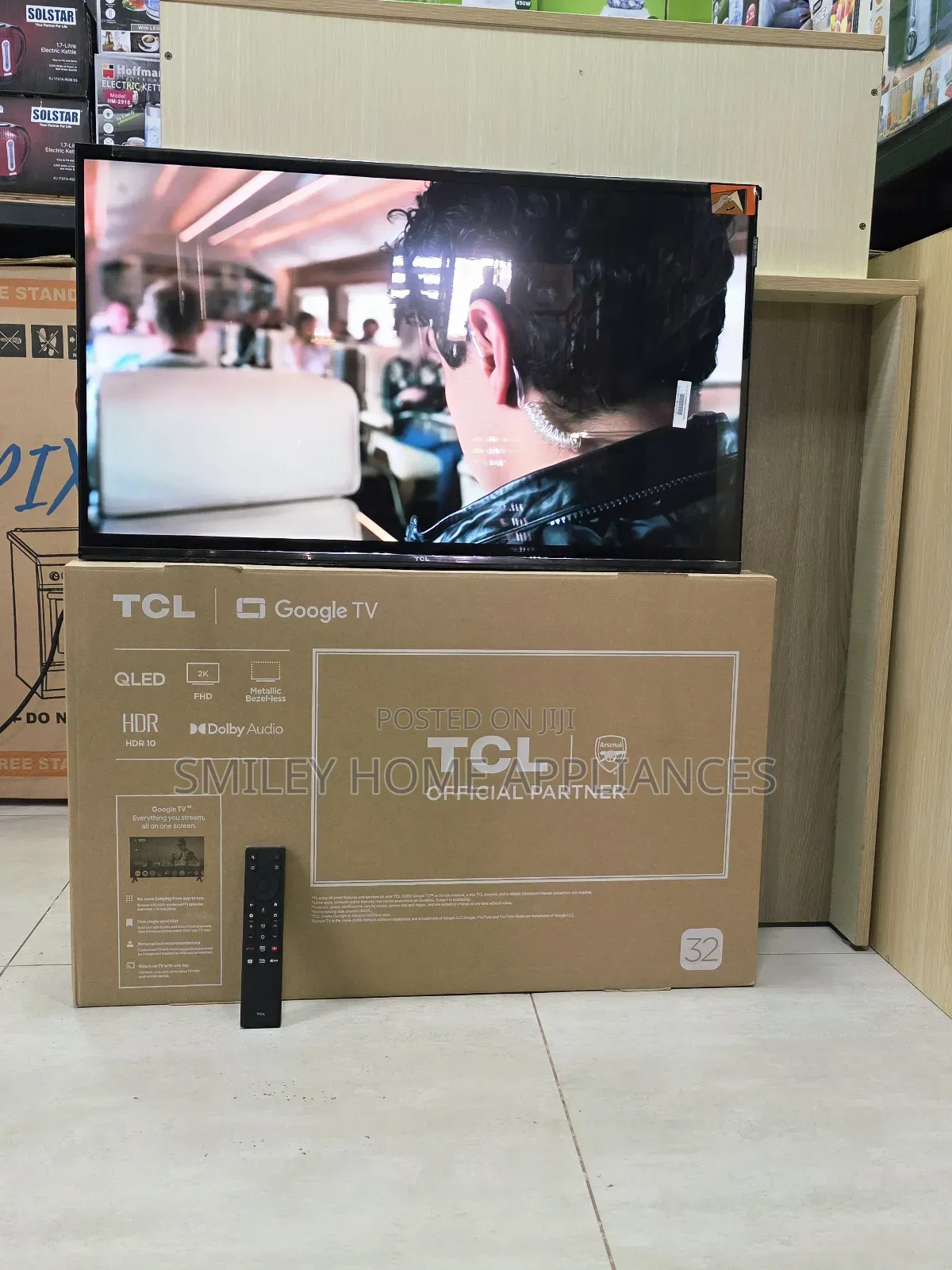 1080p Full-Hd TCL Qled Quantum Dot Display 32inches Android Google Tv