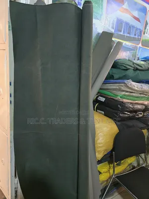 Canvas in Green and Beige