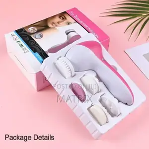 5in1 Electric Deep Facial Cleaner Skin Care Brush Massager Scrubber