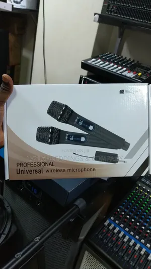 Audio Digital Frequency Agile Dual Hh Wireless Microphone System