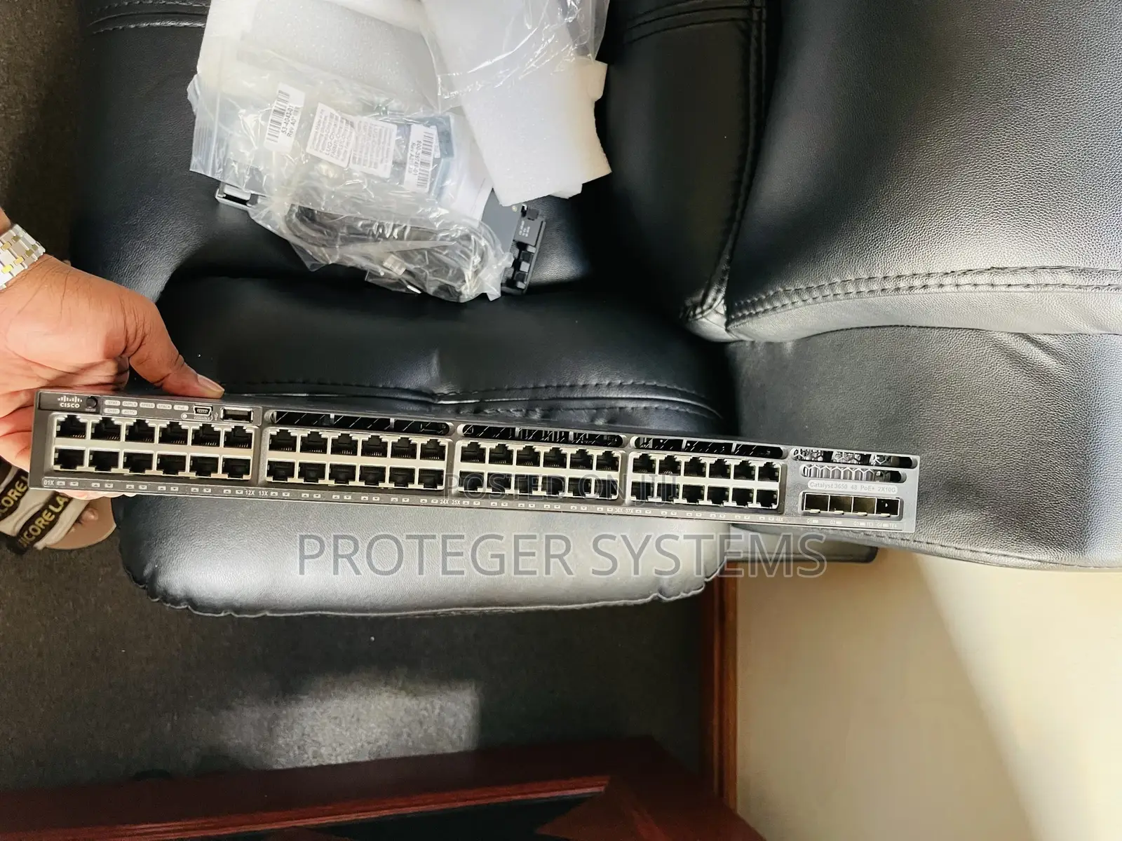 Cisco Ws-c3650-48fwd-s Poe Network Switch