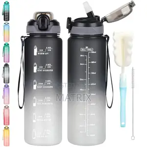 3 In 1 Motivational Water Bottles Set