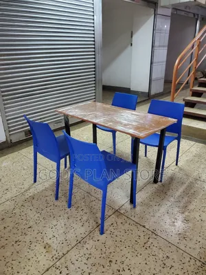 Restaurant Chairs and Table Set