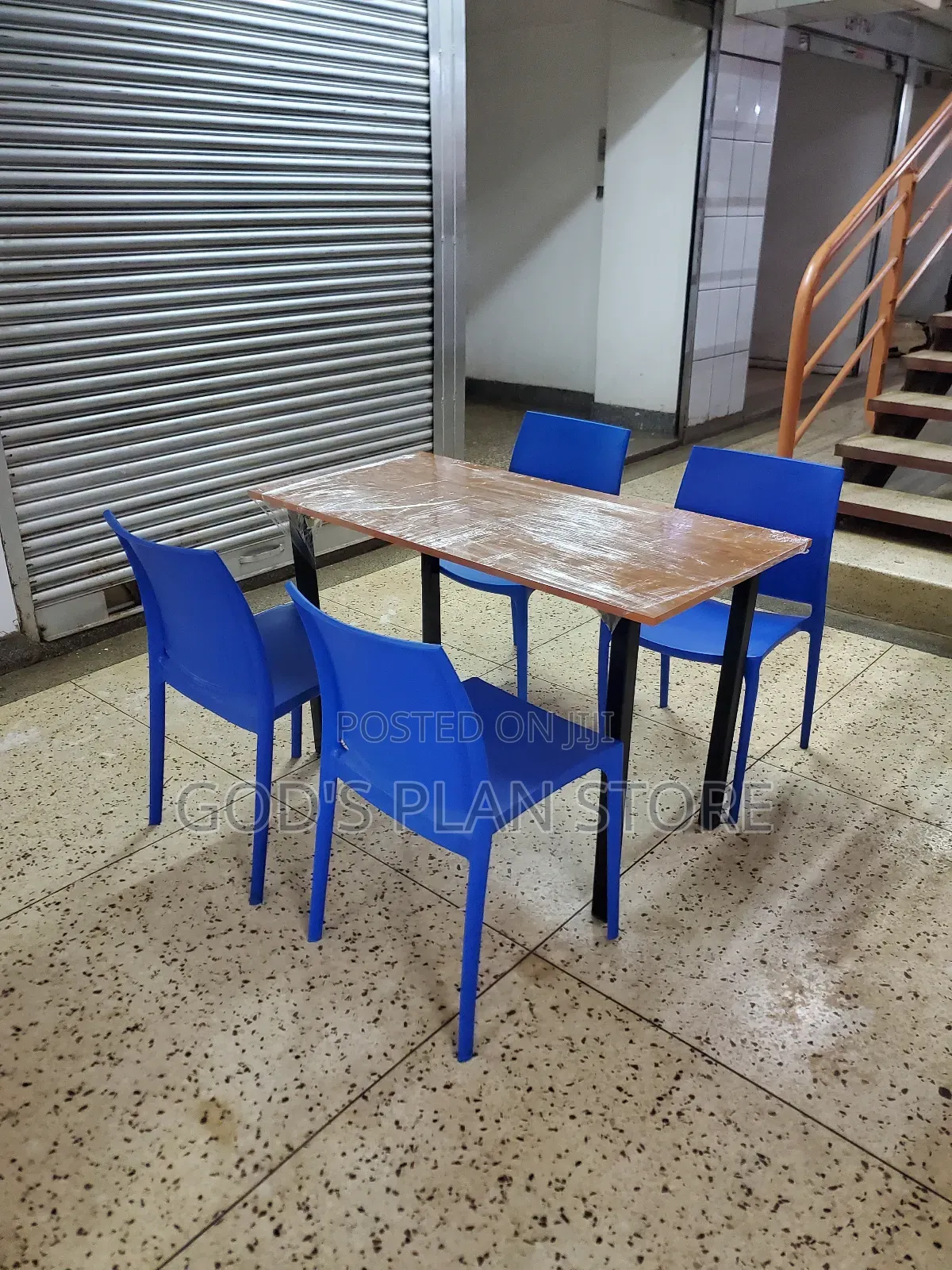 Restaurant Chairs and Table Set