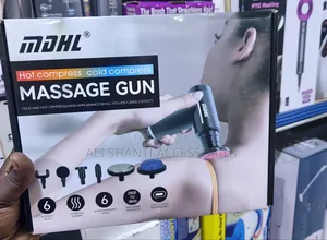 6 Heads Massager Gun Rechargeable, 6 In 1 Massage Gun