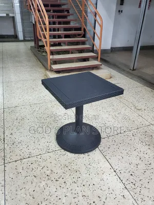 Black Accent Plastic Table Plastic Table