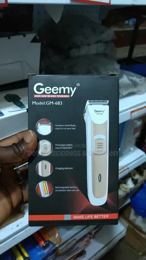 Geemy Electric Beards Shaver Adjustable Hair Rechargeable
