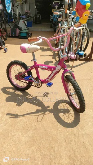 Happy Beauty Uk Used Children Bike, 16inches, 5-9yrs.