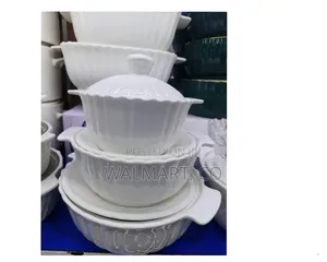 White Ceramic Serving Bowls