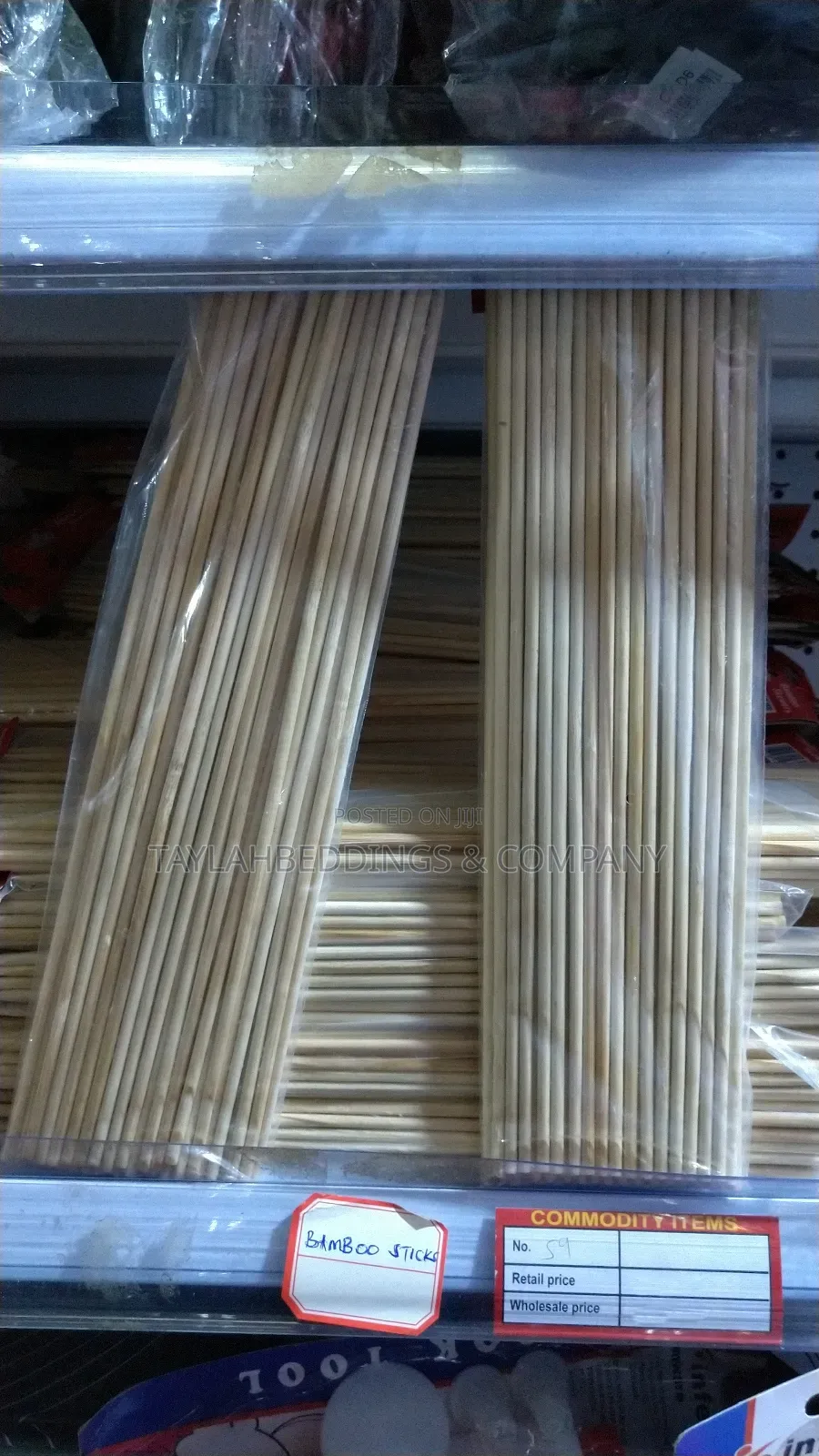 100pcs Natural Bamboo Skewer BBQ Meat Sticks